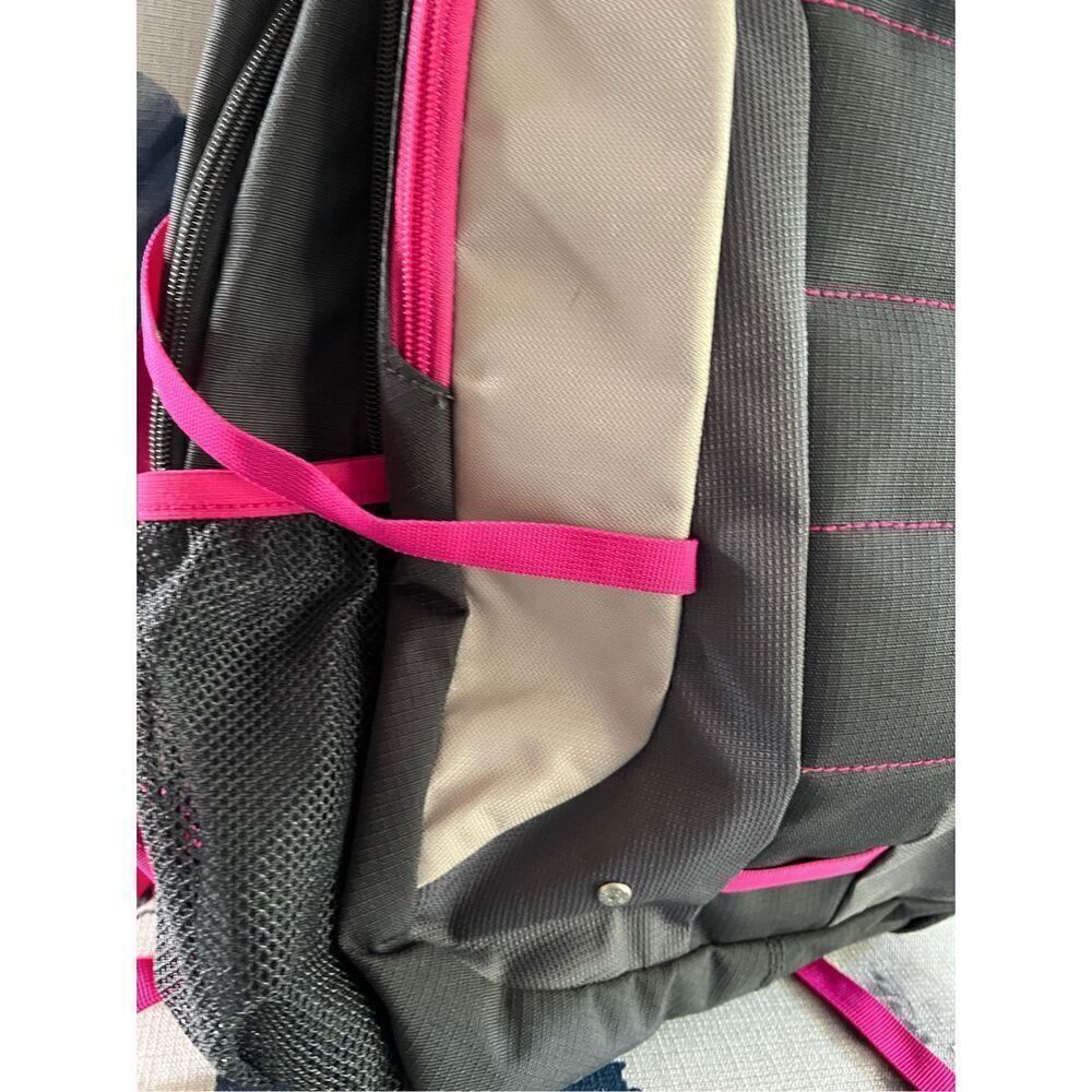 High Sierra Grip Pink and Gray Large Backpack - Picture 11 of 12